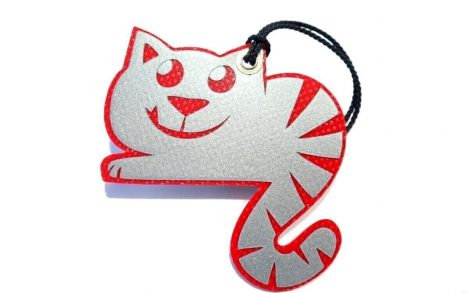 Reflektor-Anhänger-Katze