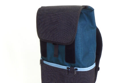 RUCKSACK CITYFLIZZER REFLEX midi petrolgrün-hellbau