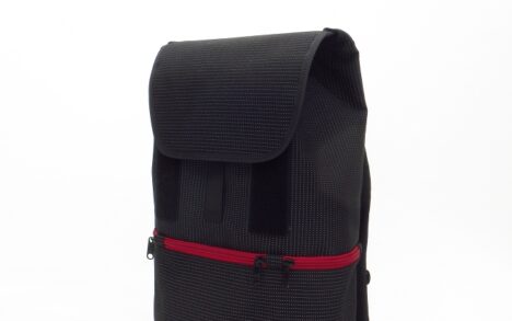 RUCKSACK CITYFLIZZER REFLEX midi schwarz-rot