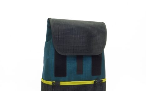 RUCKSACK CITYFLIZZER REFLEX midi petrolgrün-senf